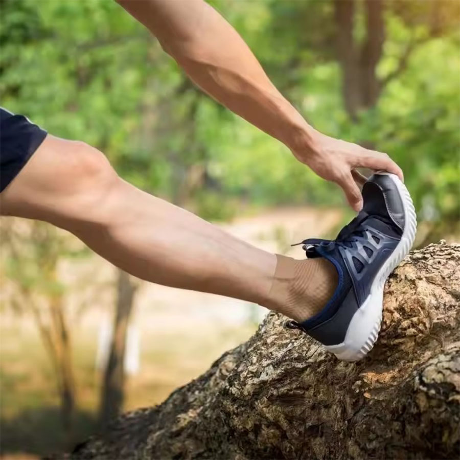 ถุงเท้ากีฬาแบบรัดกล้ามเนื้อ 1  - Ankle Brace Sock บทวิจารณ์และราคา