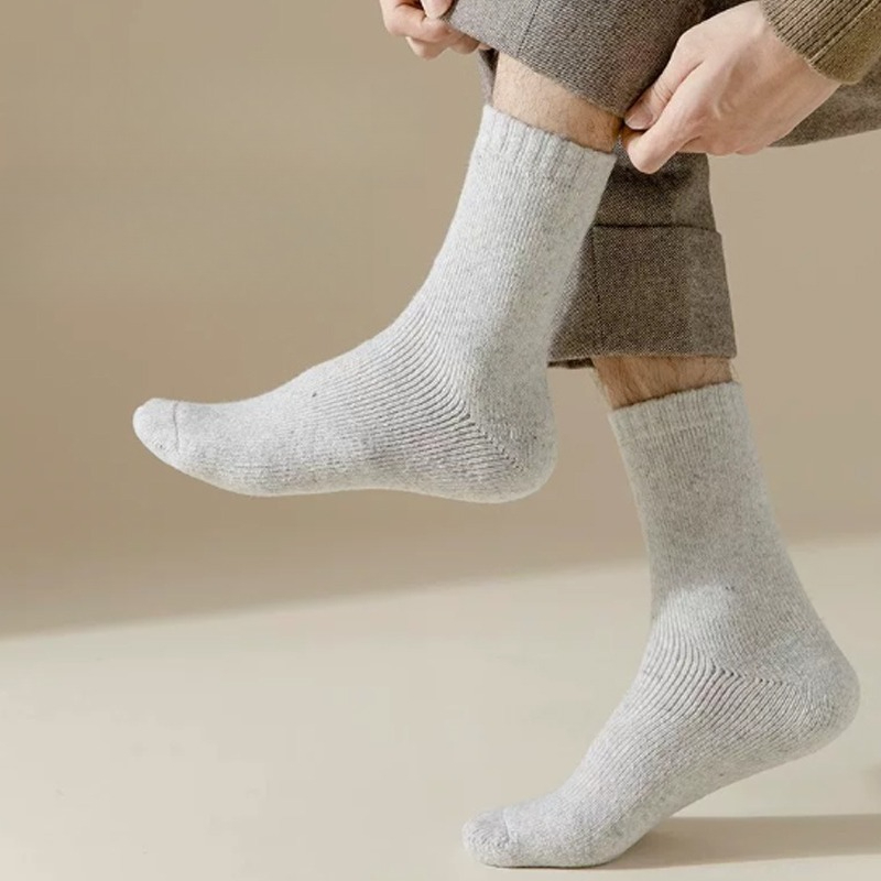 ถุงเท้าขนแกะหนาสำหรับฤดูหนาว 1 - Thermal Sock Winter บทวิจารณ์และราคา