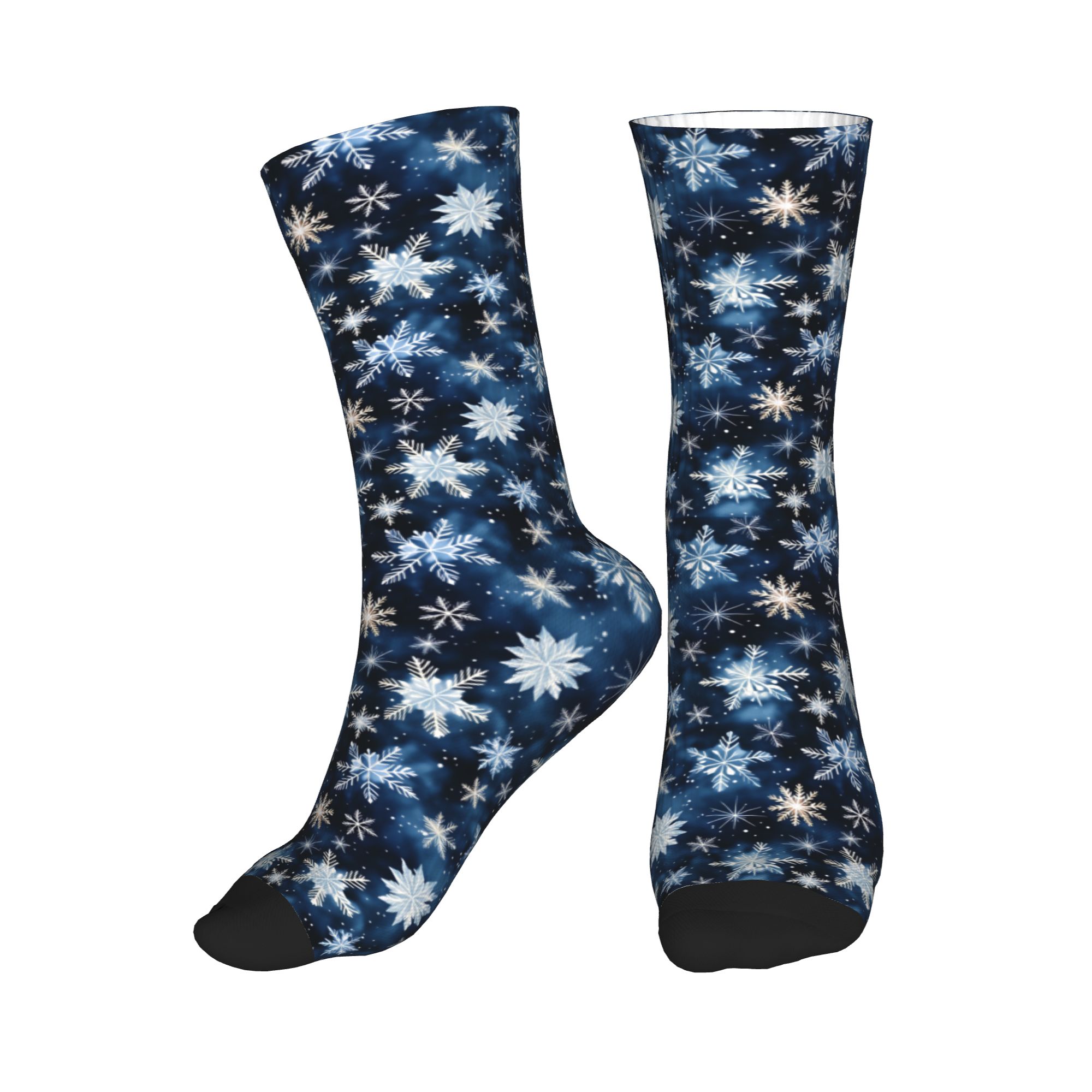 ถุงเท้าลายน้ำแข็งสีน้ำเงินกรมท - Dress Sock Men บทวิจารณ์และราคา