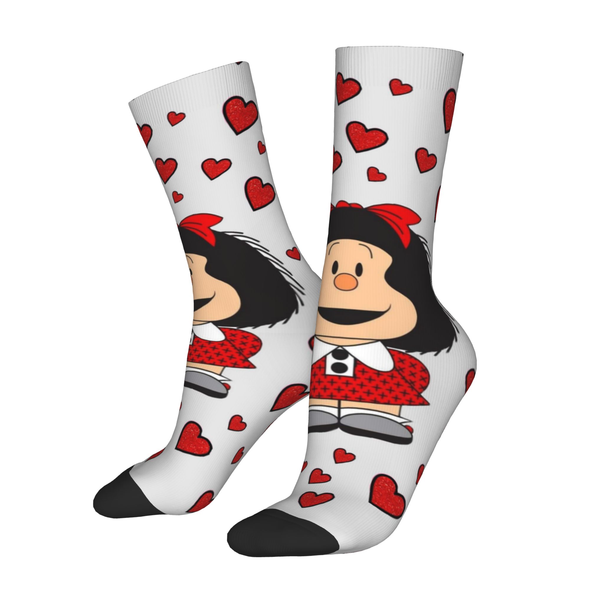 ถุงเท้าแฟชั่นลายตลก M-Mafalda  - Dress Sock Men บทวิจารณ์และราคา