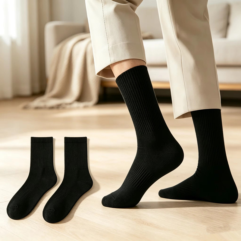 ถุงเท้ากีฬาแบบครูวสำหรับผู้ชาย - Athletic Sock Cushion บทวิจารณ์และราคา