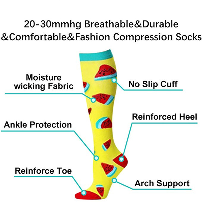 ถุงเท้ากีฬาวิ่งถุงเท้ากันกระแท - Compression Sock Medical บทวิจารณ์และราคา