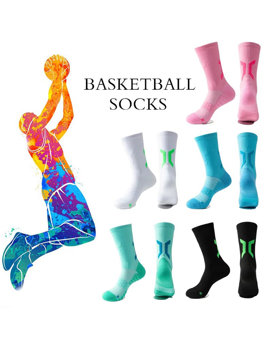 WRELS ถุงเท้าบาสเก็ตบอล 1/2/3  - Athletic Sock Cushion บทวิจารณ์และราคา
